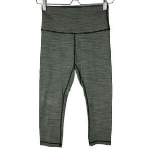 Lululemon Leggings Womens Sz 6 Wunder Under Crop Hi-Rise Full-On Luxtreme